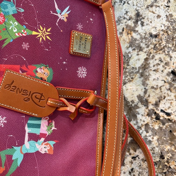 Dooney & Bourke Red Tote Bag with Whimsical Design - Picture 11 of 11